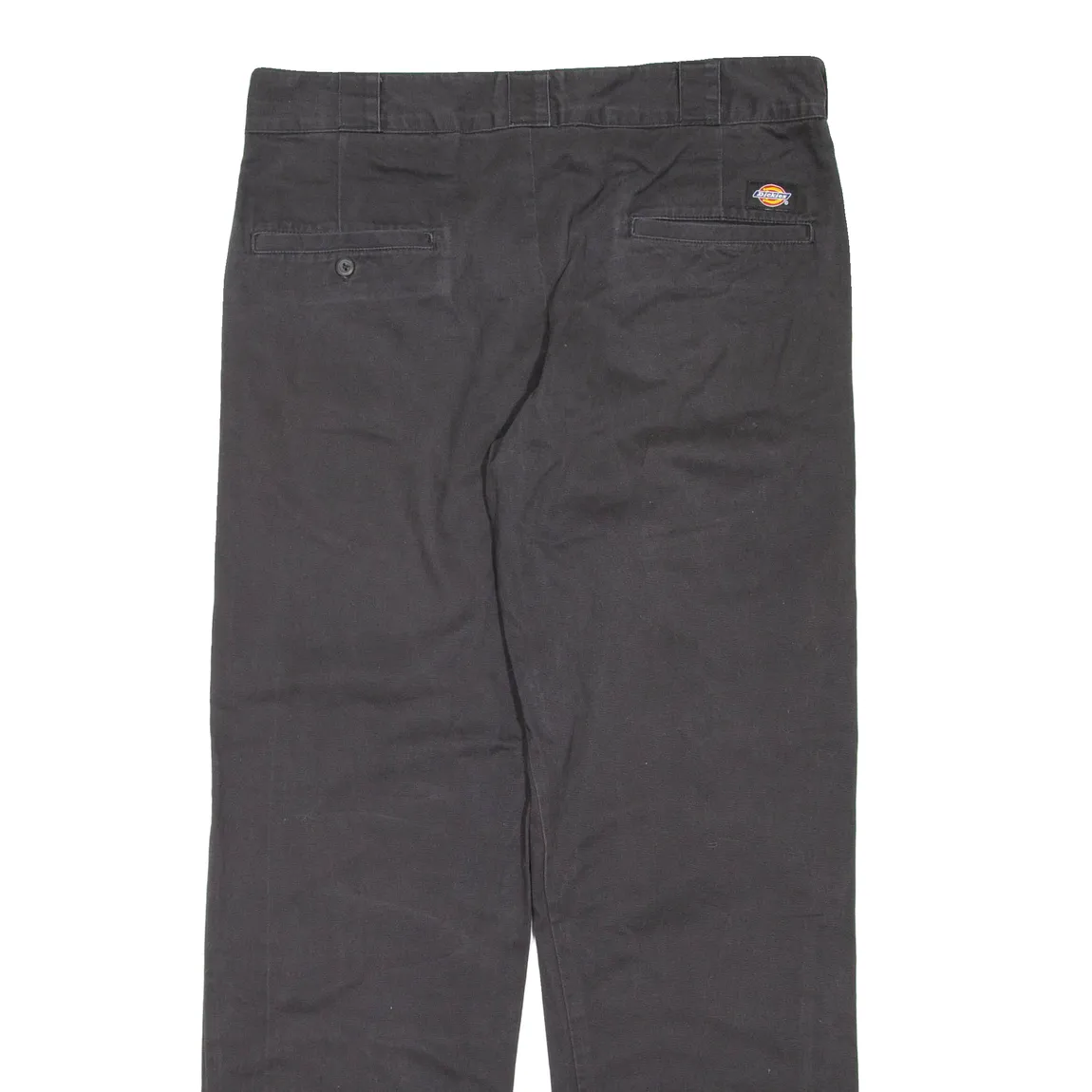 DICKIES X URBAN OUTFITTERS Chino Mens Trousers Black Regular Straight W34 L32