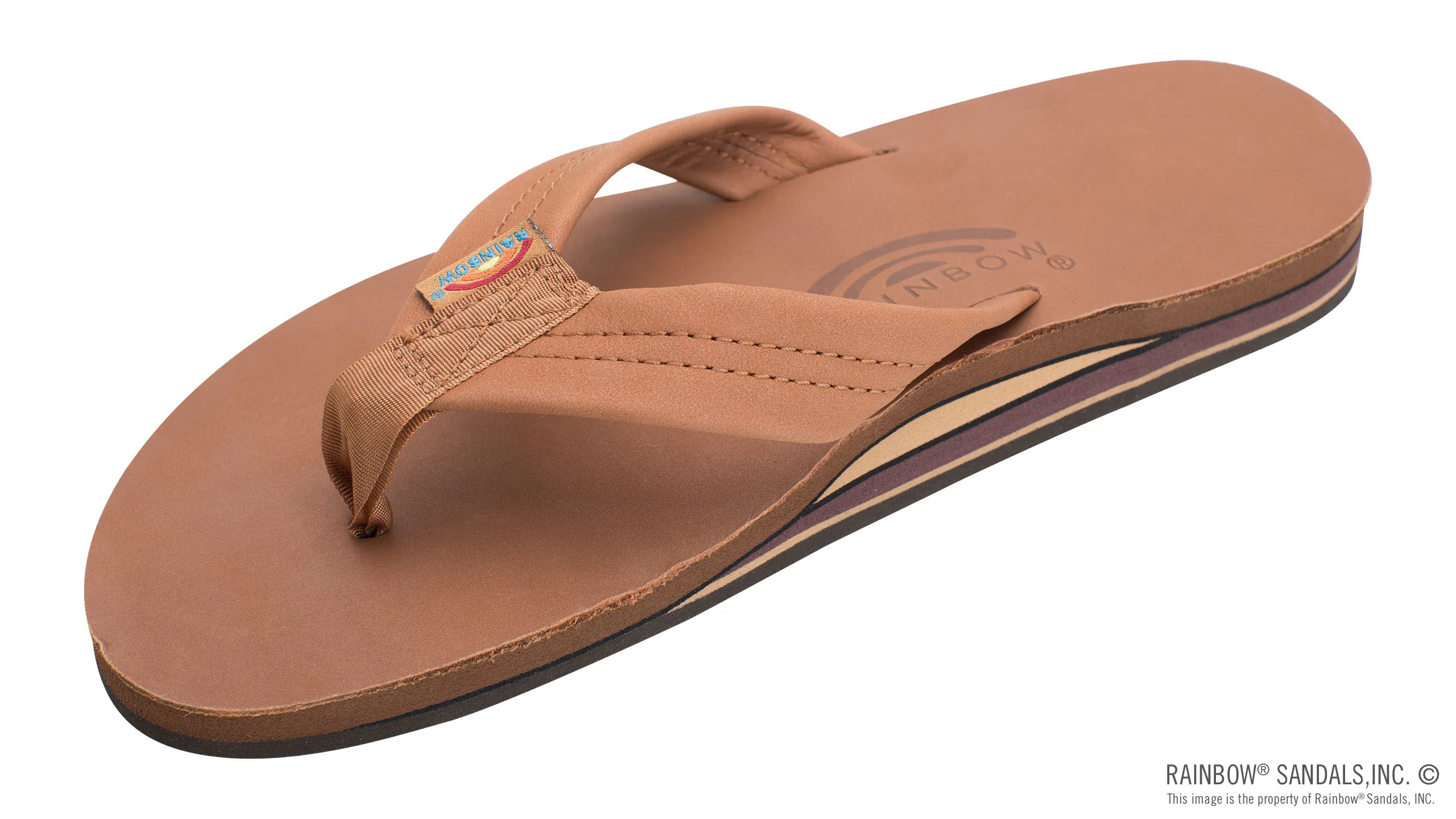 Double Layer Classic Leather With Arch Support Sandals