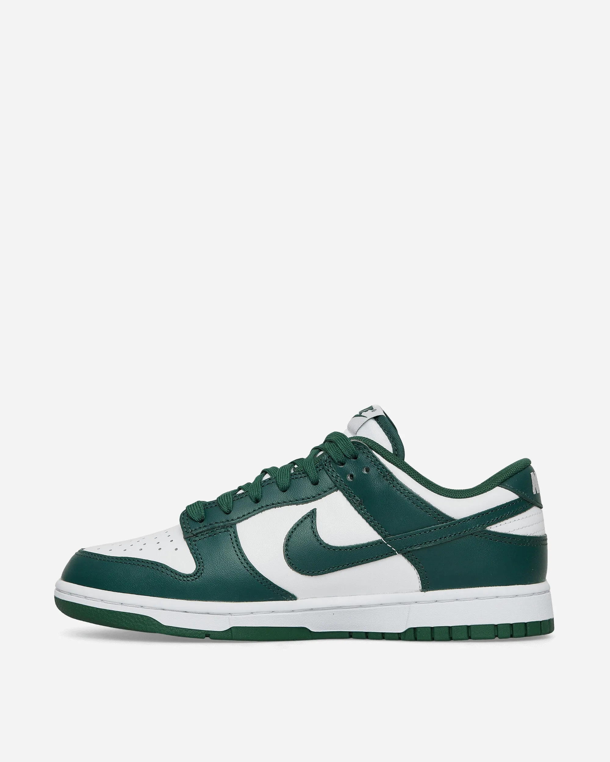 Dunk Low Retro Sneakers White / Team Green