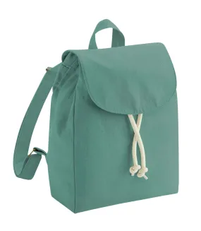 Earthaware mini organic backpack one size sage green Westford Mill