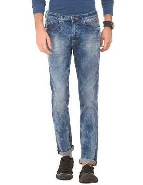 Ed Hardy Acid Washed Super Slim Fit Jeans