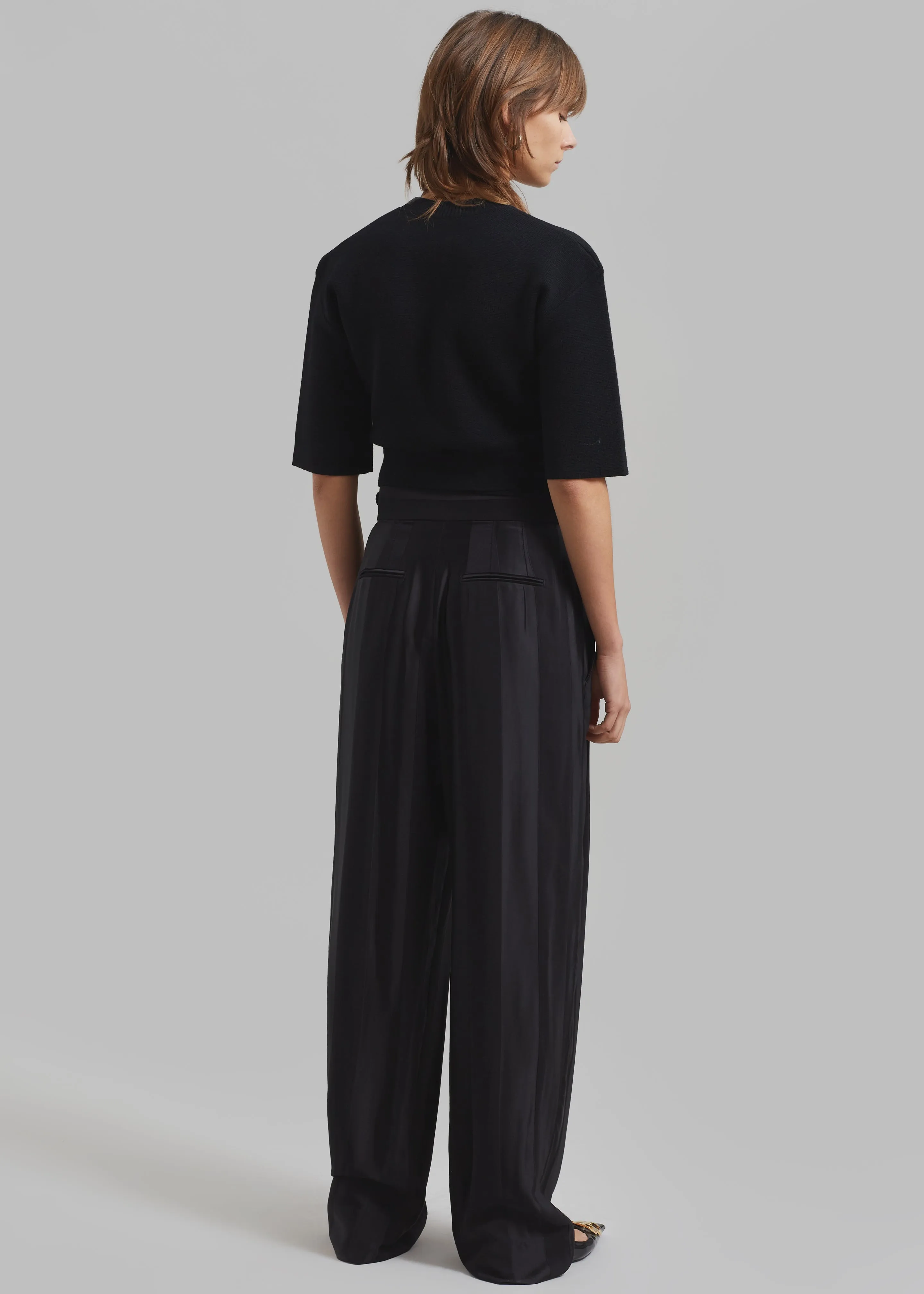 Esse Studios Modus Band Trousers - Black