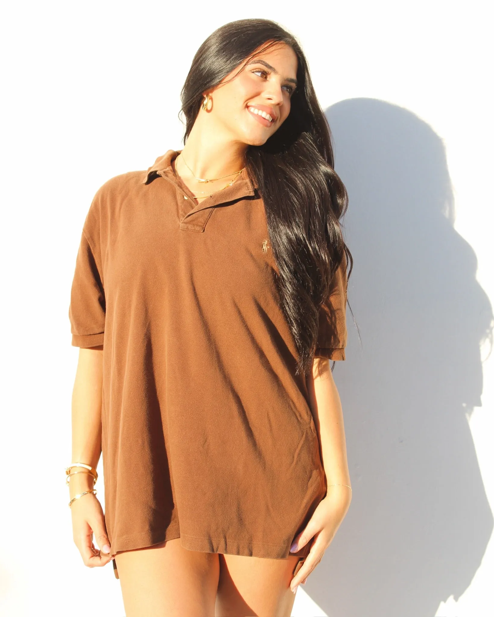 EVI11 Twin Vintage Chocolate Polo