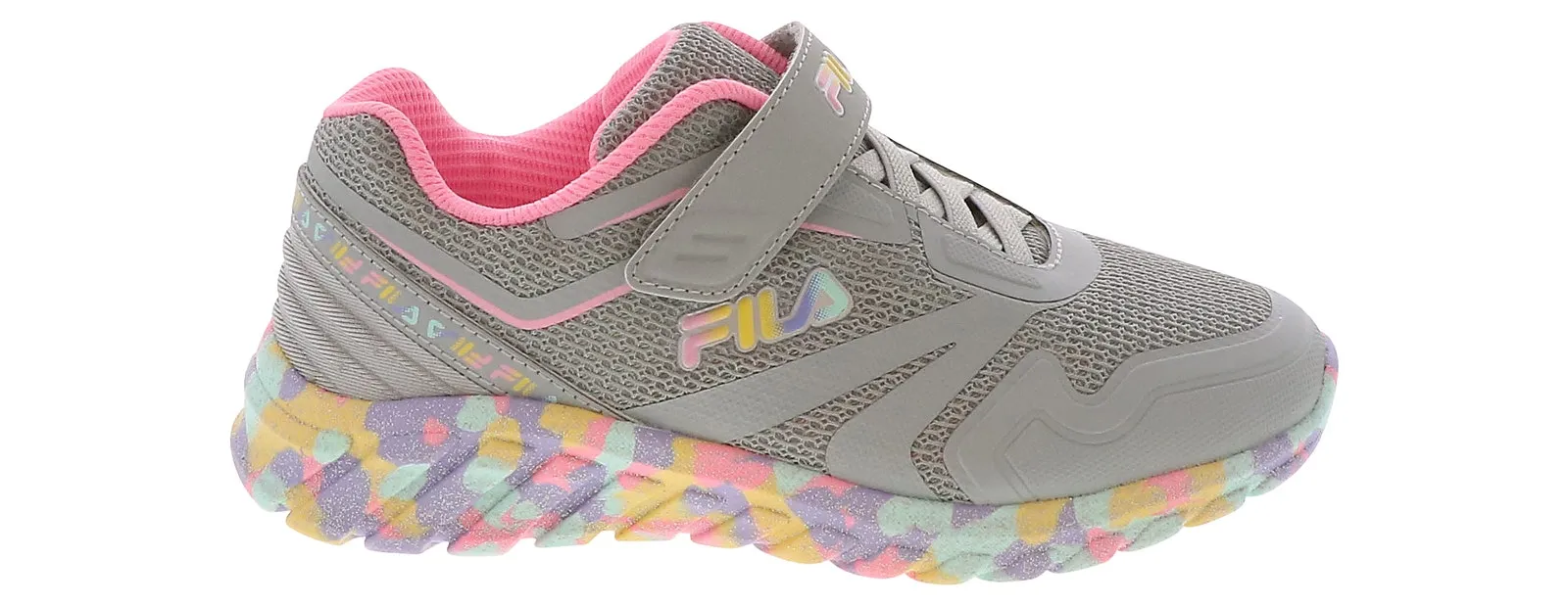 Fila Galaxia 4 Mashup Youth Girls’ (11-3) Running Shoe