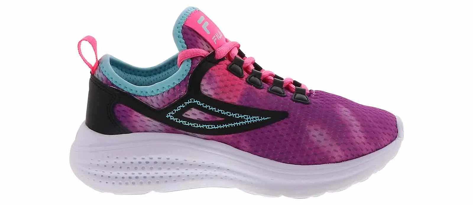 Fila Neometric Tie Dye Youth Girls’ (13-6) Running Shoe