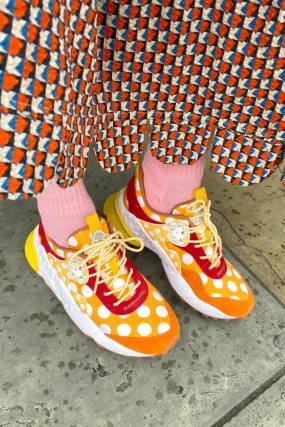 Flower Mountain Kotetsu Orange / Yellow Trainers