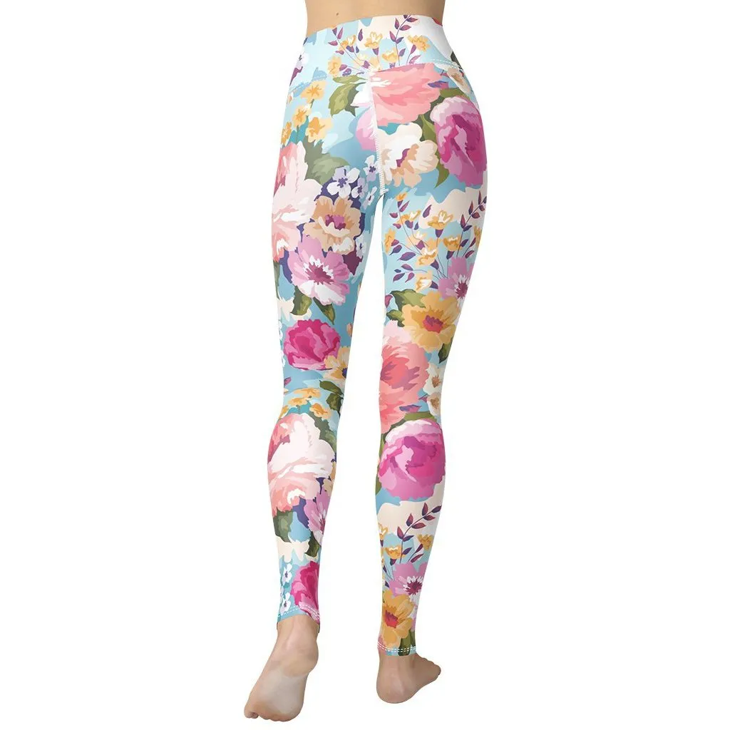 Flower Power Yoga Leggings