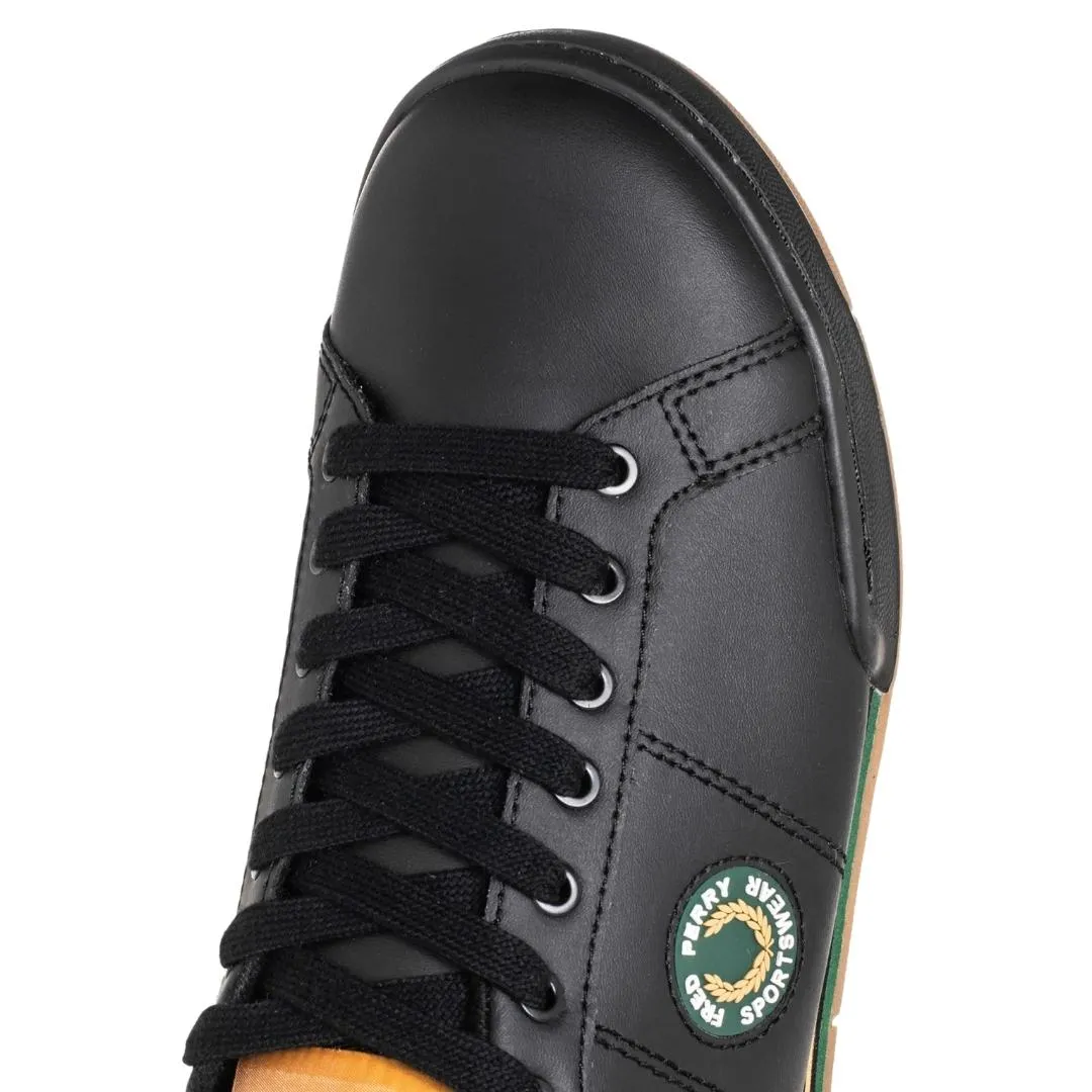 Fred Perry B9262 102 Black Trainers