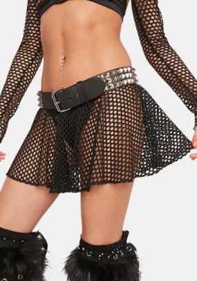 Galactic Fairy Fishnet Skirt-