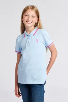 Girls Polo Shirt in Windsurfer