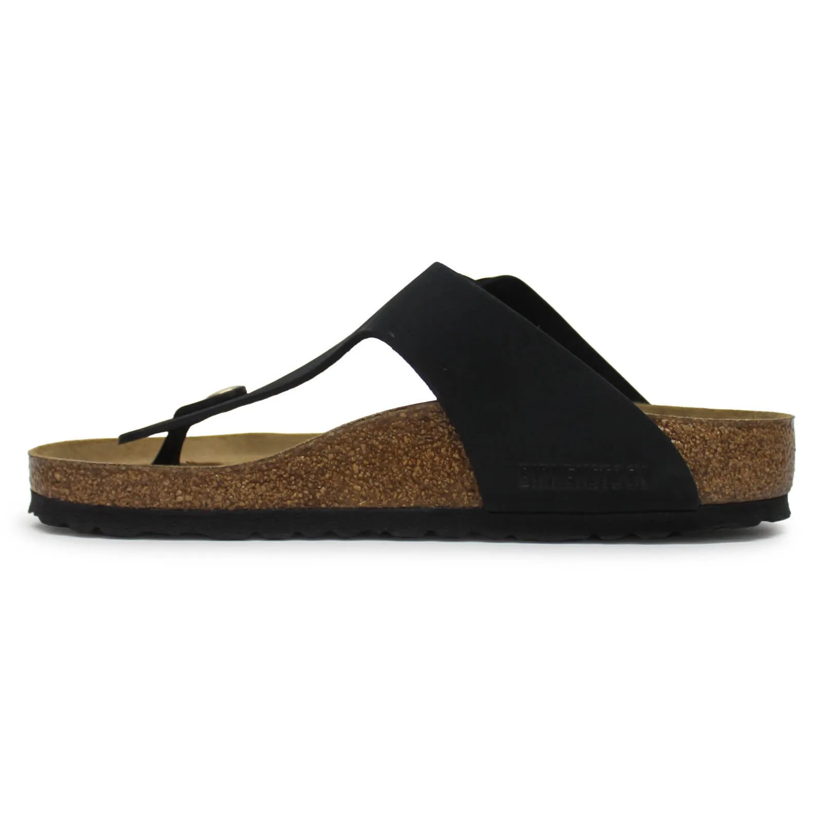 Gizeh Big Buckle Nubuck Leather Unisex Toe Post Sandals