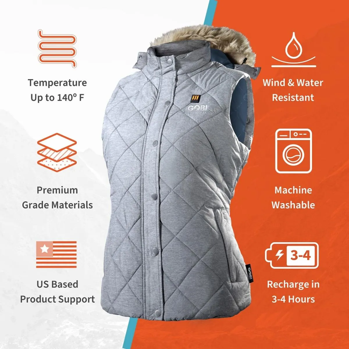 Gobi Heat Women's Cirrus Heated Vest