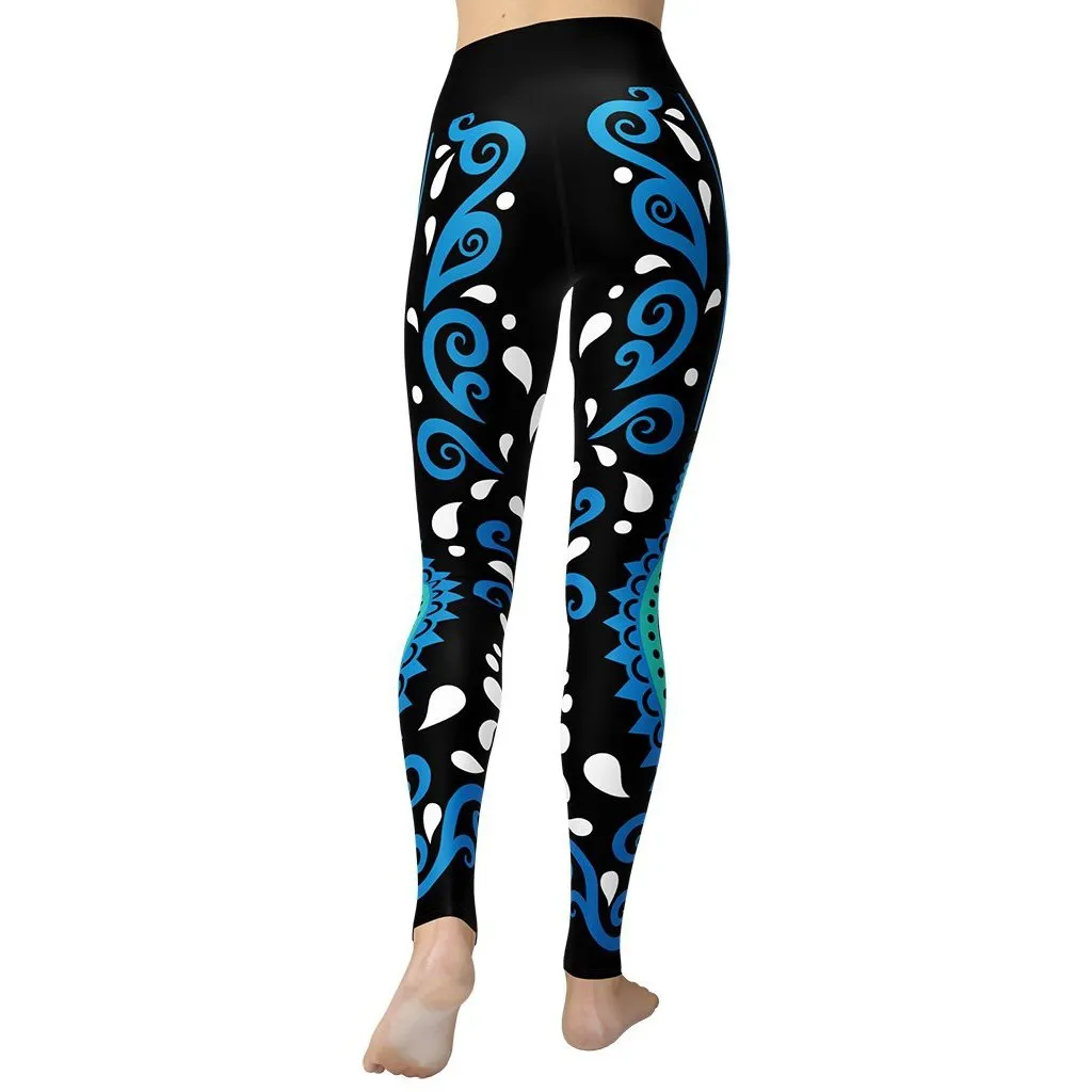 Hamsa Eye Yoga Leggings