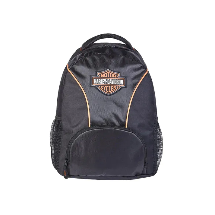 Harley-Davidson Bar & Shield Logo Patch Backpack Black - 90817-BLK