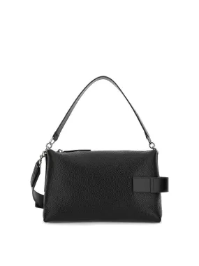 Hogan Women's Script Boston Bag In Grained Leather