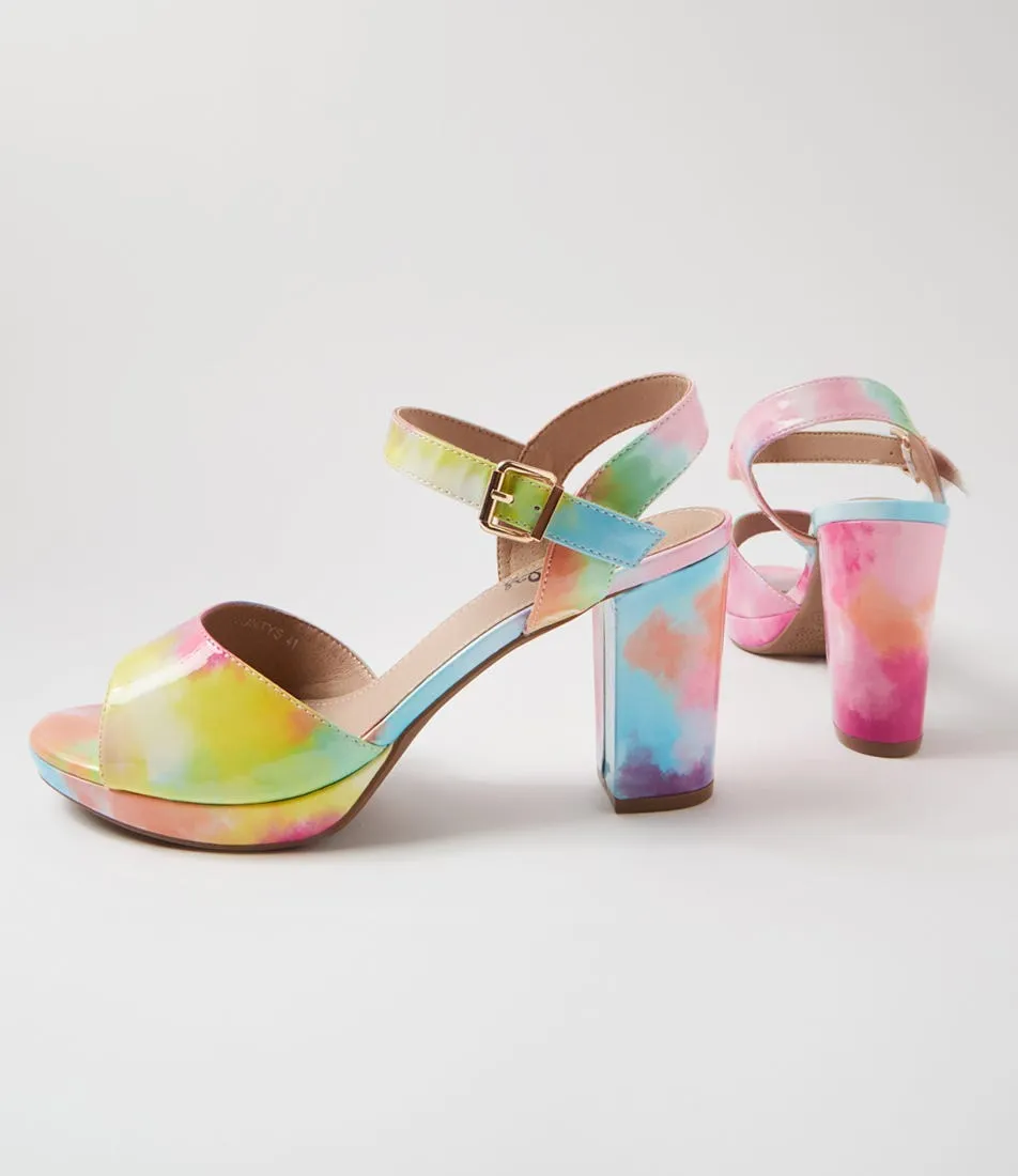 I LOVE BILLY Bountys Pink Haze Patent Pu Sandals