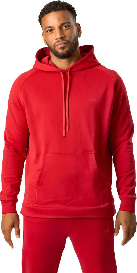 ICANIWILL Men's Training Club Hoodie Red | Buy ICANIWILL Men's Training Club Hoodie Red here | Outnorth