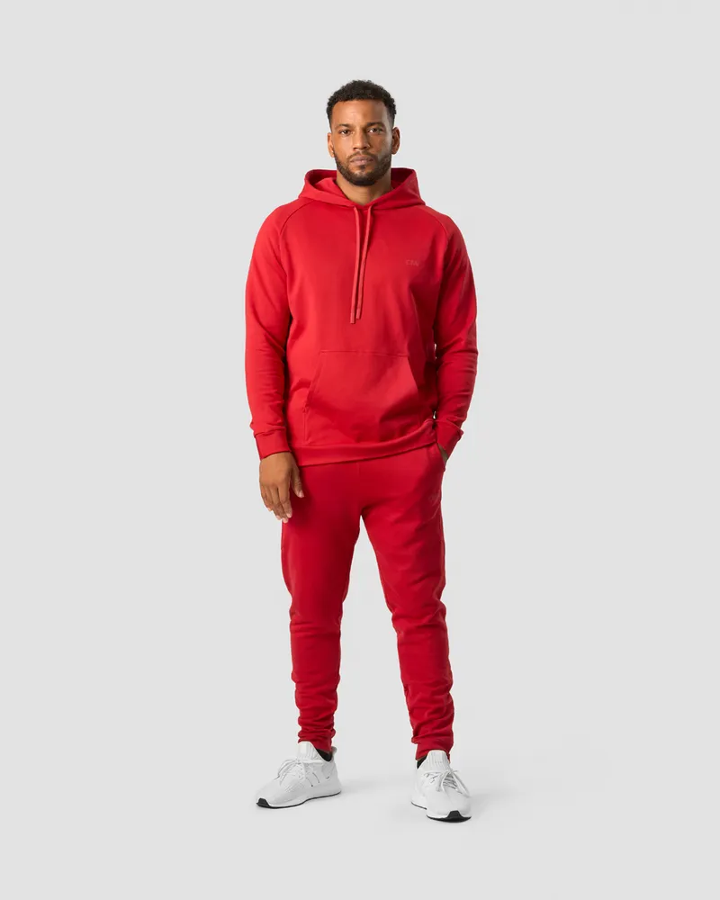 ICANIWILL Men's Training Club Hoodie Red | Buy ICANIWILL Men's Training Club Hoodie Red here | Outnorth