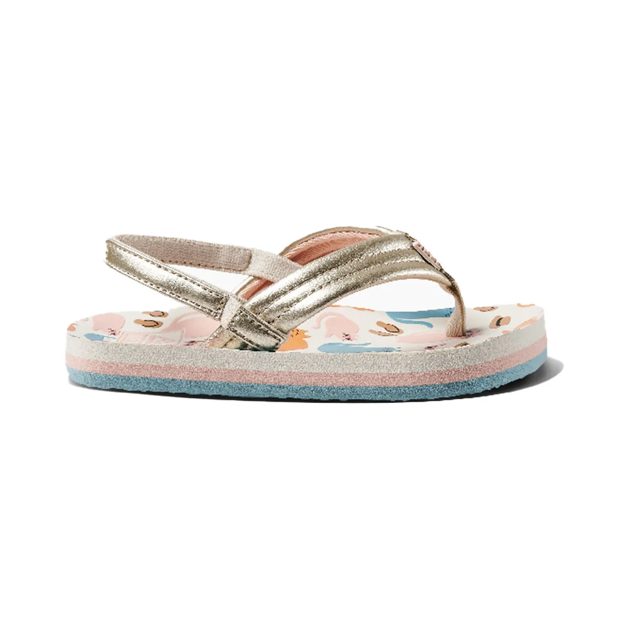 Infant/Toddler Girls' Reef Little Ahi Sandals - Cool Cats