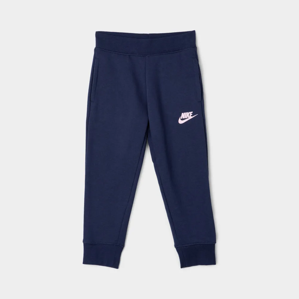 JD Sports Nike Child Girls' Club Fleece Joggers / Midnight Navy