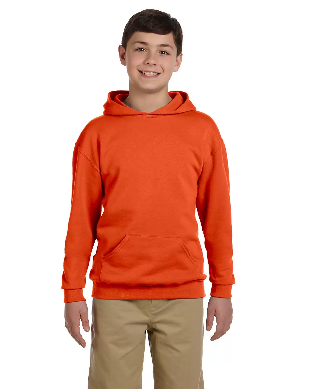 JERZEES 996Y NuBlend Youth Hooded Pullover Sweatshirt SKU: 996Y