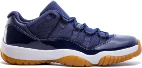 Jordan Air 11 Retro Low Navy Gum sneakers Blue