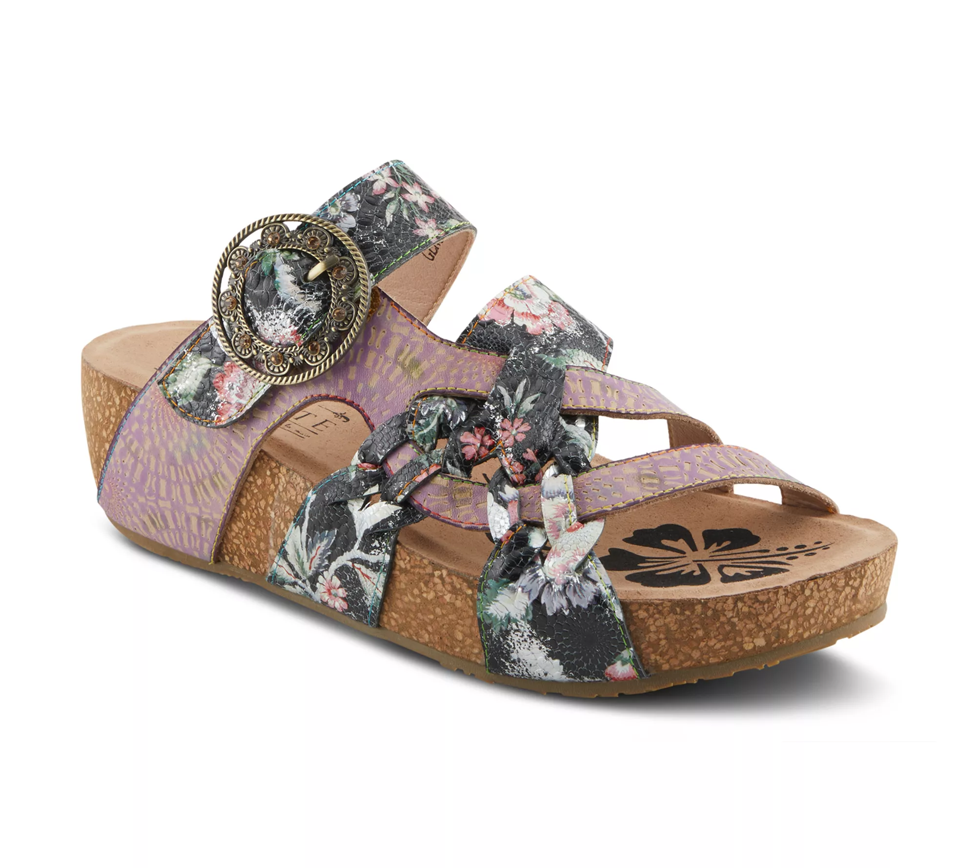 L'artiste by Spring Step Slide Sandals - Brady