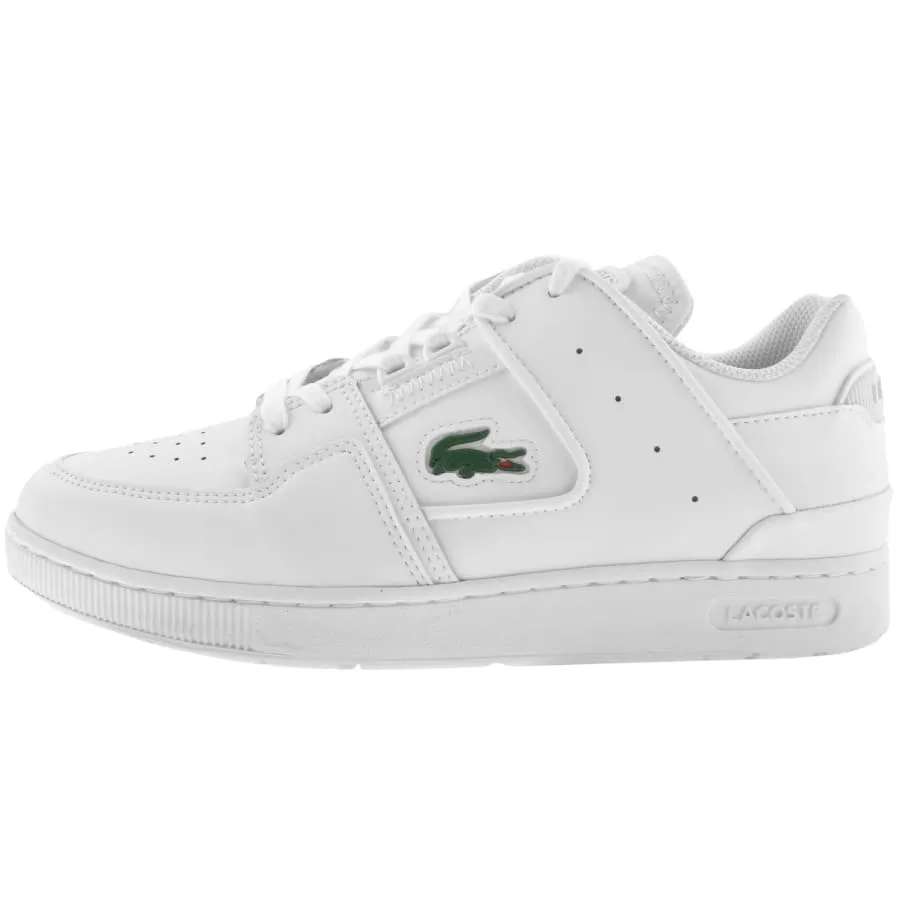 Lacoste Court Cage Trainers White