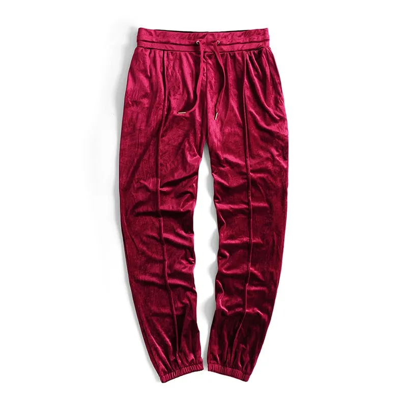 Leo Velour Joggers