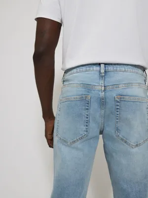 Light Wash Straight Fit Jeans | Men | George at ASDA