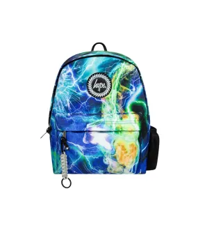 Lightning storm backpack one size blue/black/green Hype