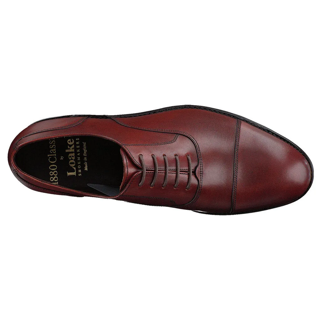 Loake Mens Shoes Stonegate Casual Formal Low-Profile Lace-Up Oxford Leather - UK 9.5