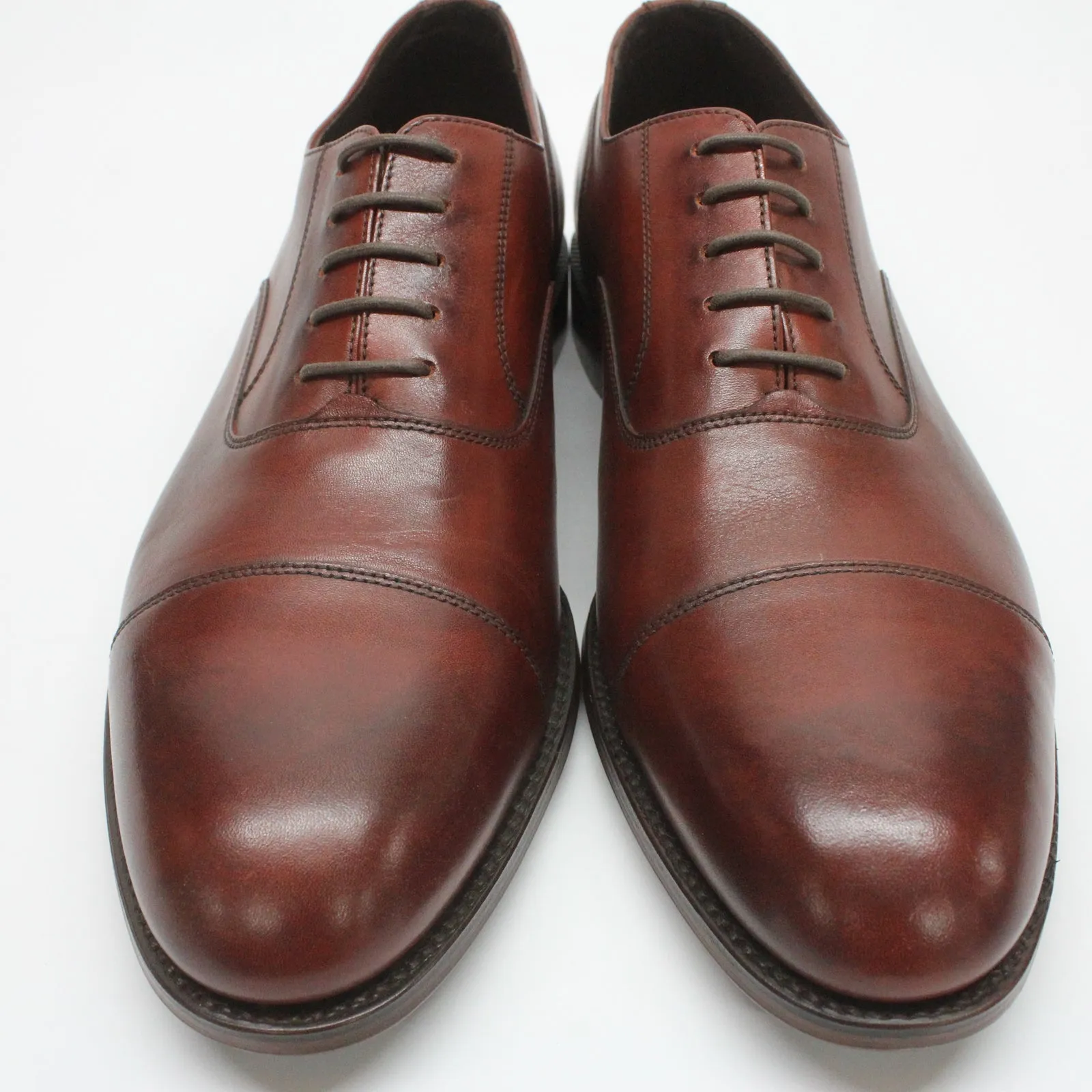 Loake Mens Shoes Stonegate Casual Formal Low-Profile Lace-Up Oxford Leather - UK 9.5