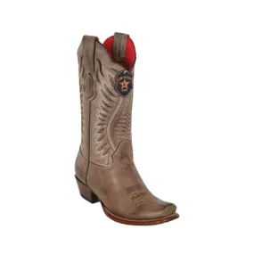 Los Altos Brown Vintage Leather Dubai Toe Women’s Boot