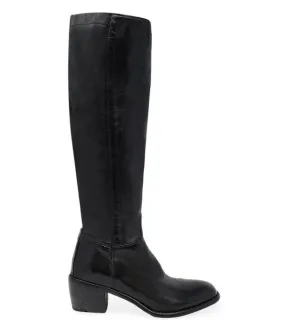 MADISON MAISON KNEE HIGH BOOT - BLACK 