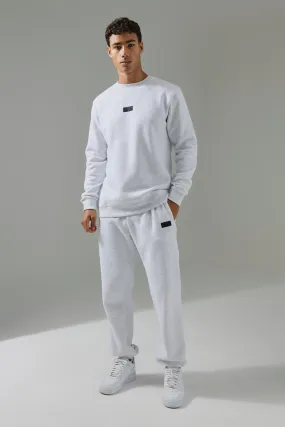 Man Active Sweatshirt & Sweatpant Tracksuit