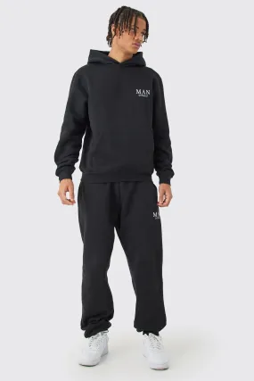 Man Basic Hooded Tracksuit