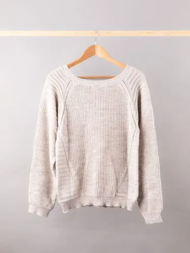 Marissa Jumper in Stone Marl