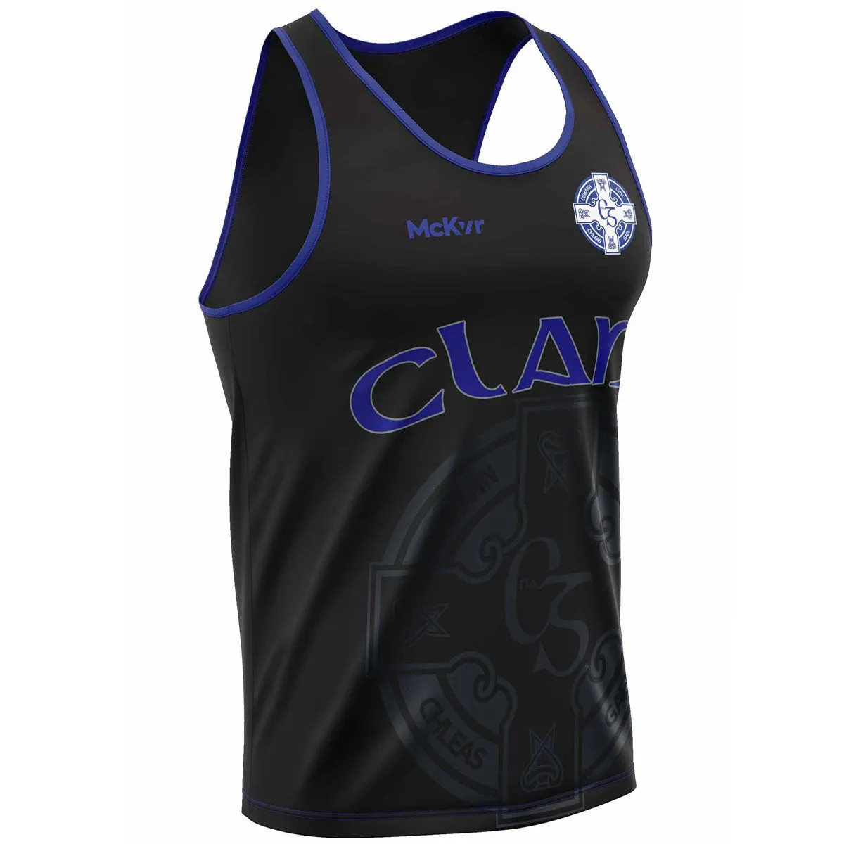 Mc Keever Clan Na Gael CLG Vest - Adult - Black