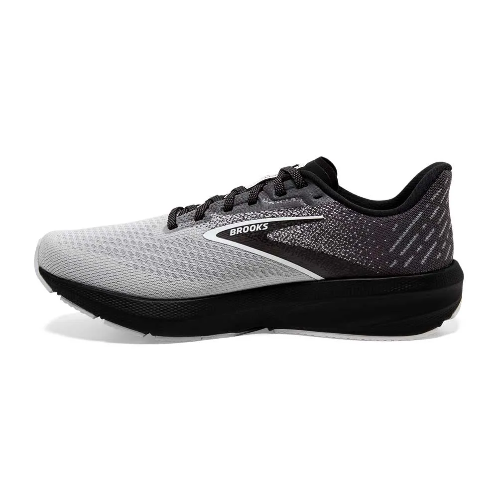 Men's Launch 10 Running Shoe - Black/Blackened Pearl/White - Regular (D)