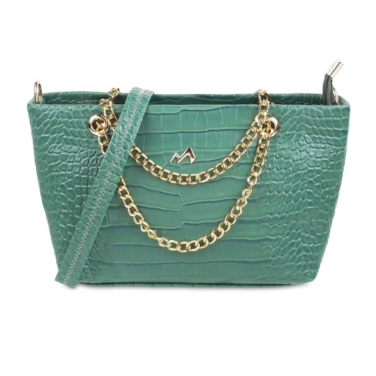 Metro Women Green Sling Bag