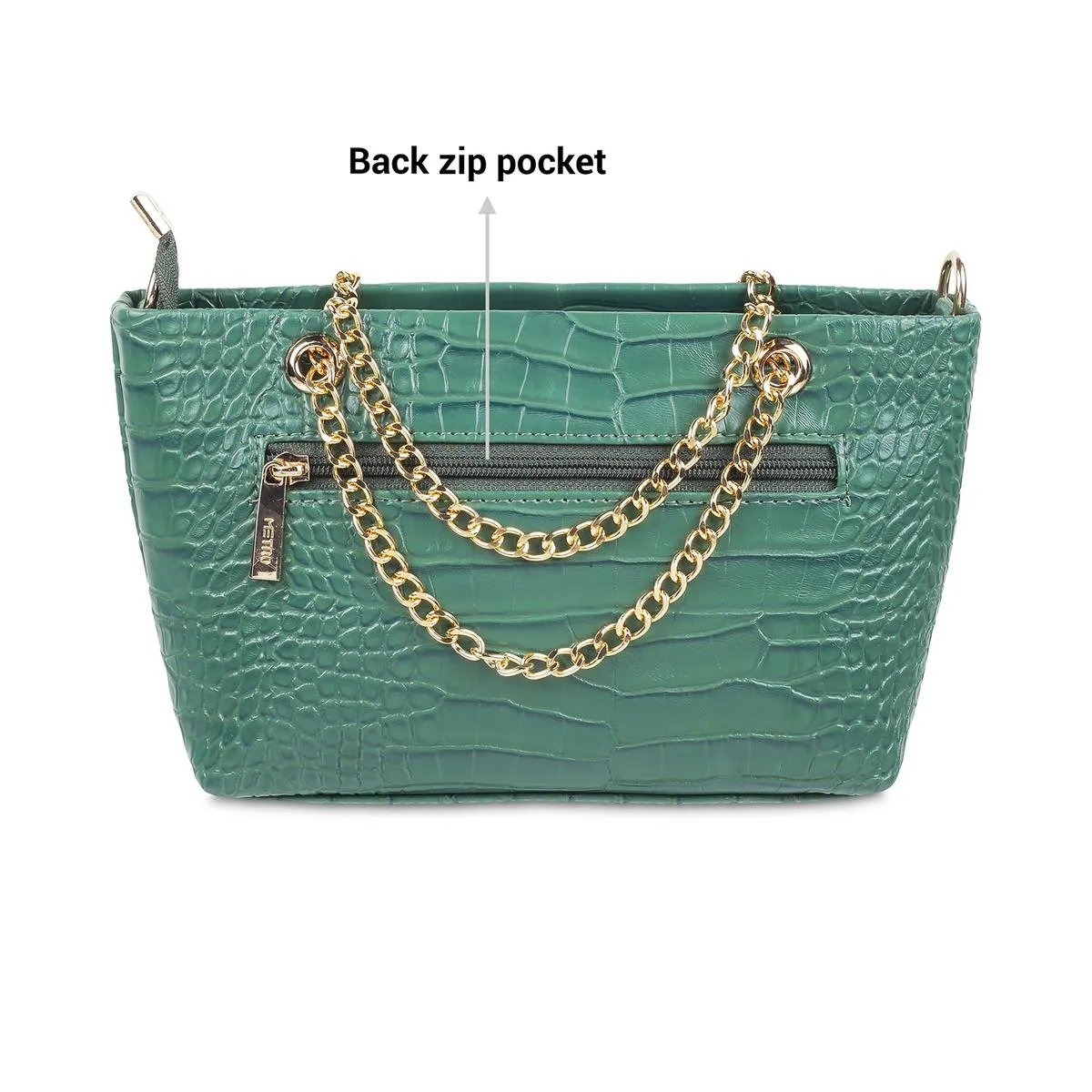 Metro Women Green Sling Bag