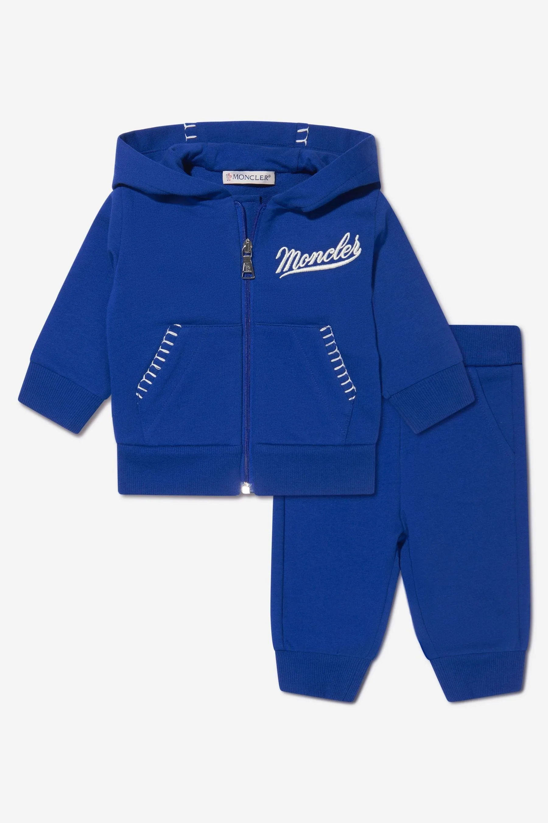 Moncler Enfant Baby Boys Baseball Tracksuit in Blue