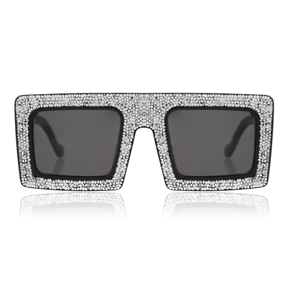 --Mother beep ice crystal sunglasses-