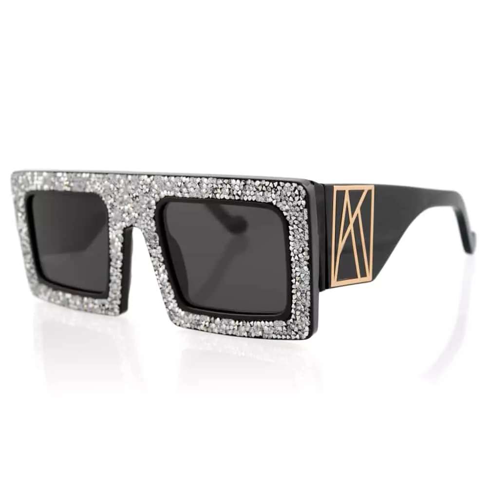 --Mother beep ice crystal sunglasses-