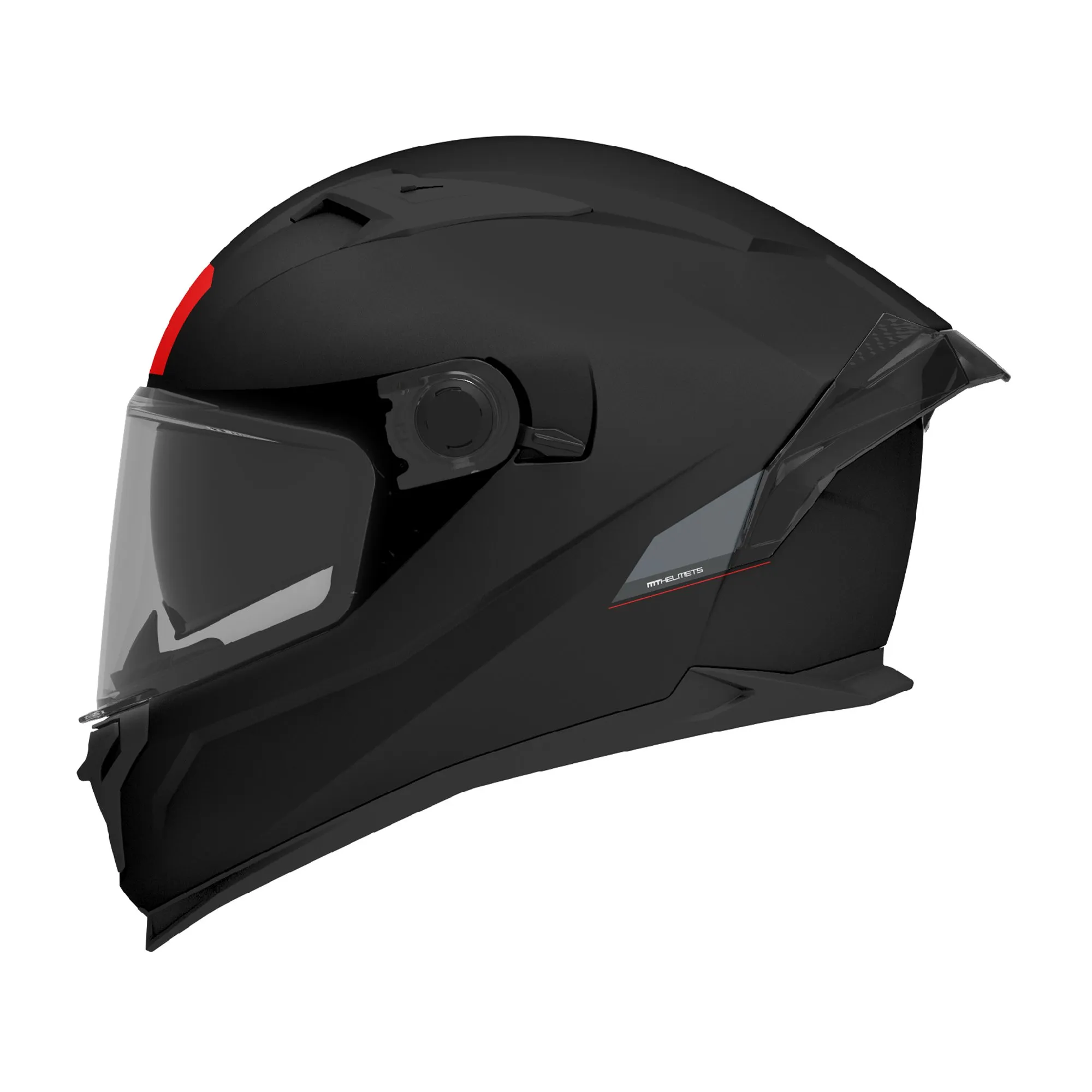 MT Braker Plain Helmet - Matt Black