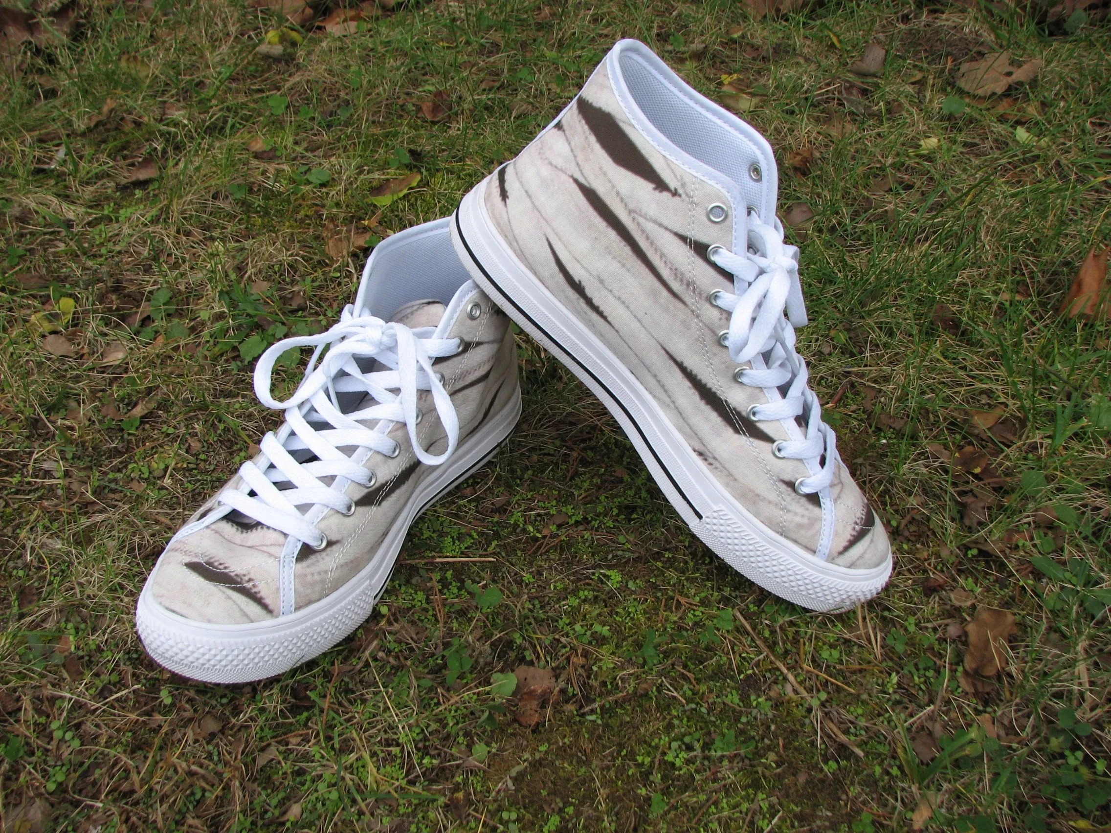 Mummy Wraps High Top Canvas Shoes