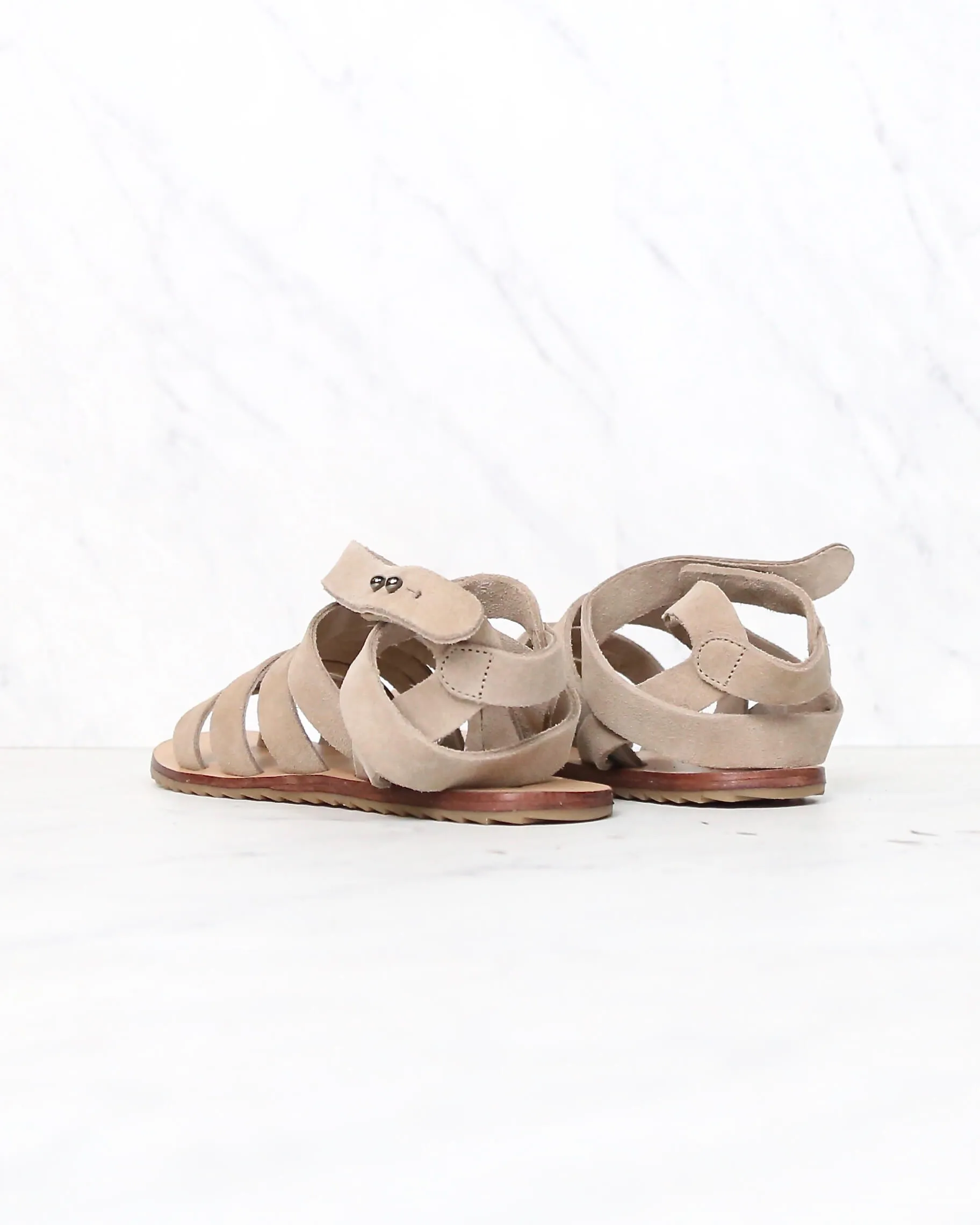 Musse & Cloud - Intense Flat Suede Sandals in More Colors