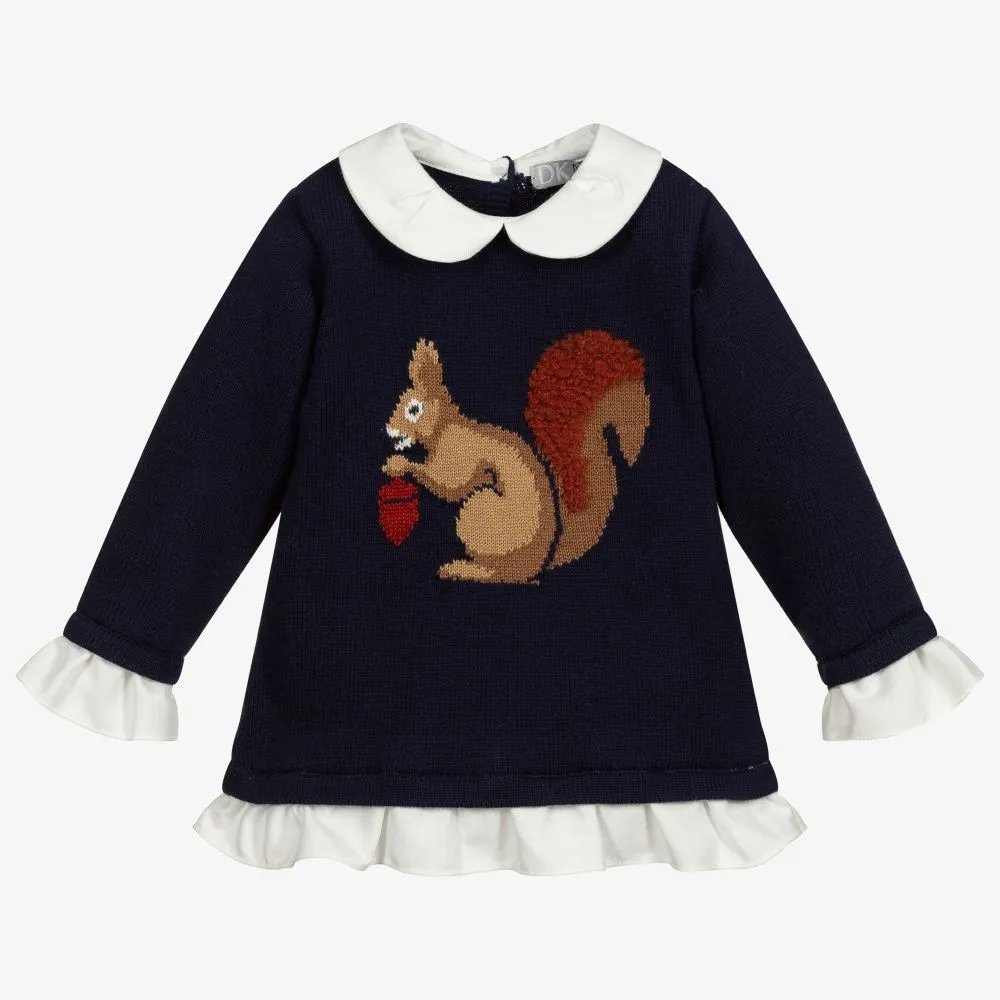 Navy Blue Squirrel Jumper