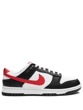 Nike - Dunk Low Retro Sneakers - Black/University Red/White